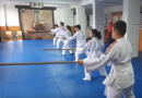 Çocuklar aikido-jo çalışması